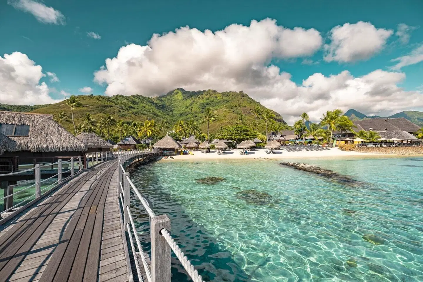Hilton Moorea Lagoon Resort & Spa Strand