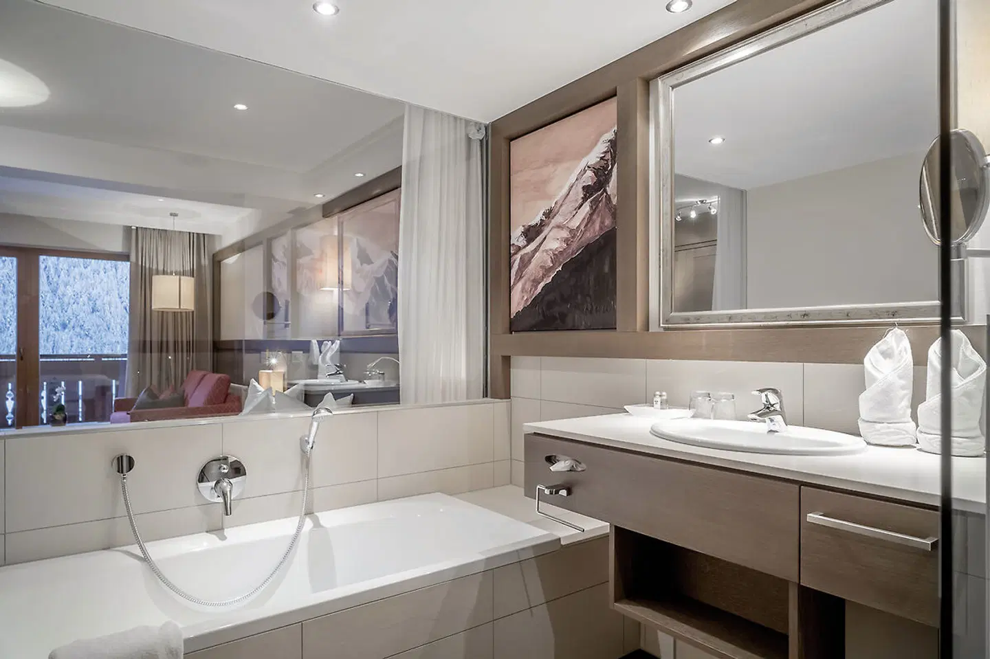 Wellness & Relax Hotel Milderer Hof Badezimmer