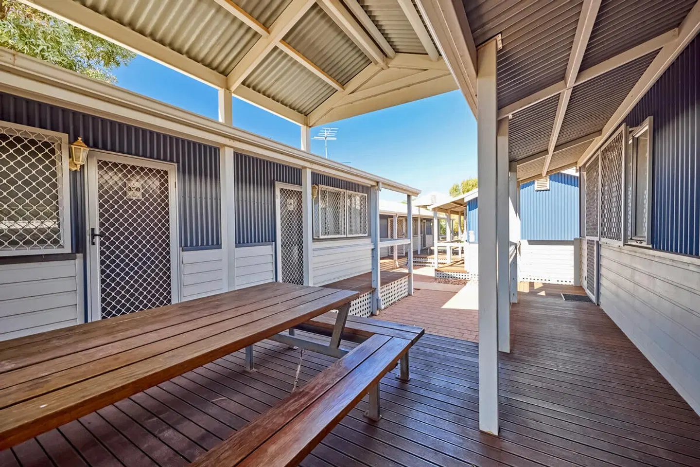 RAC Exmouth Cape Holiday Park Terrasse
