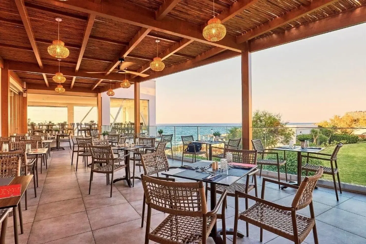 Enorme Santanna Island Terrasse