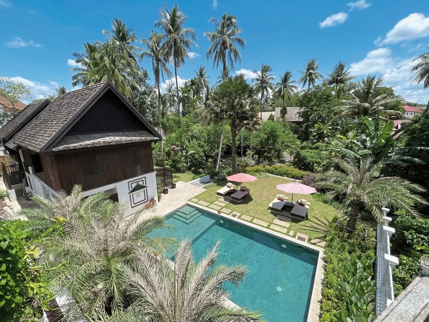 Parasol Blanc OUTDOOR_POOL