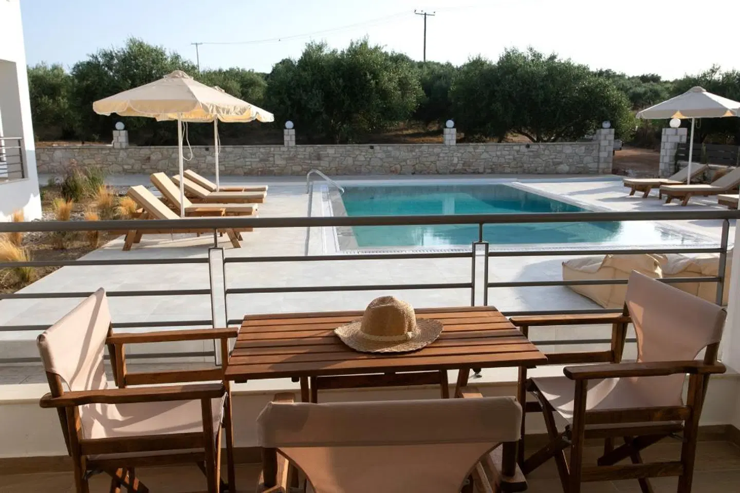 Michelangelo suites and apartments Terrasse