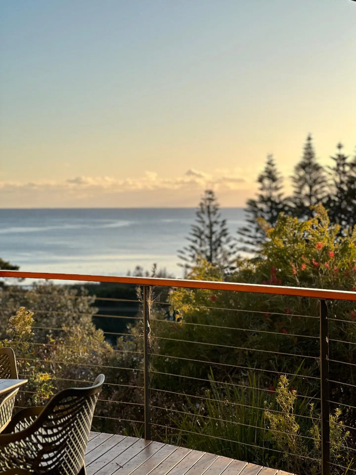 Tathra Beach House Holiday Apartments Terrasse