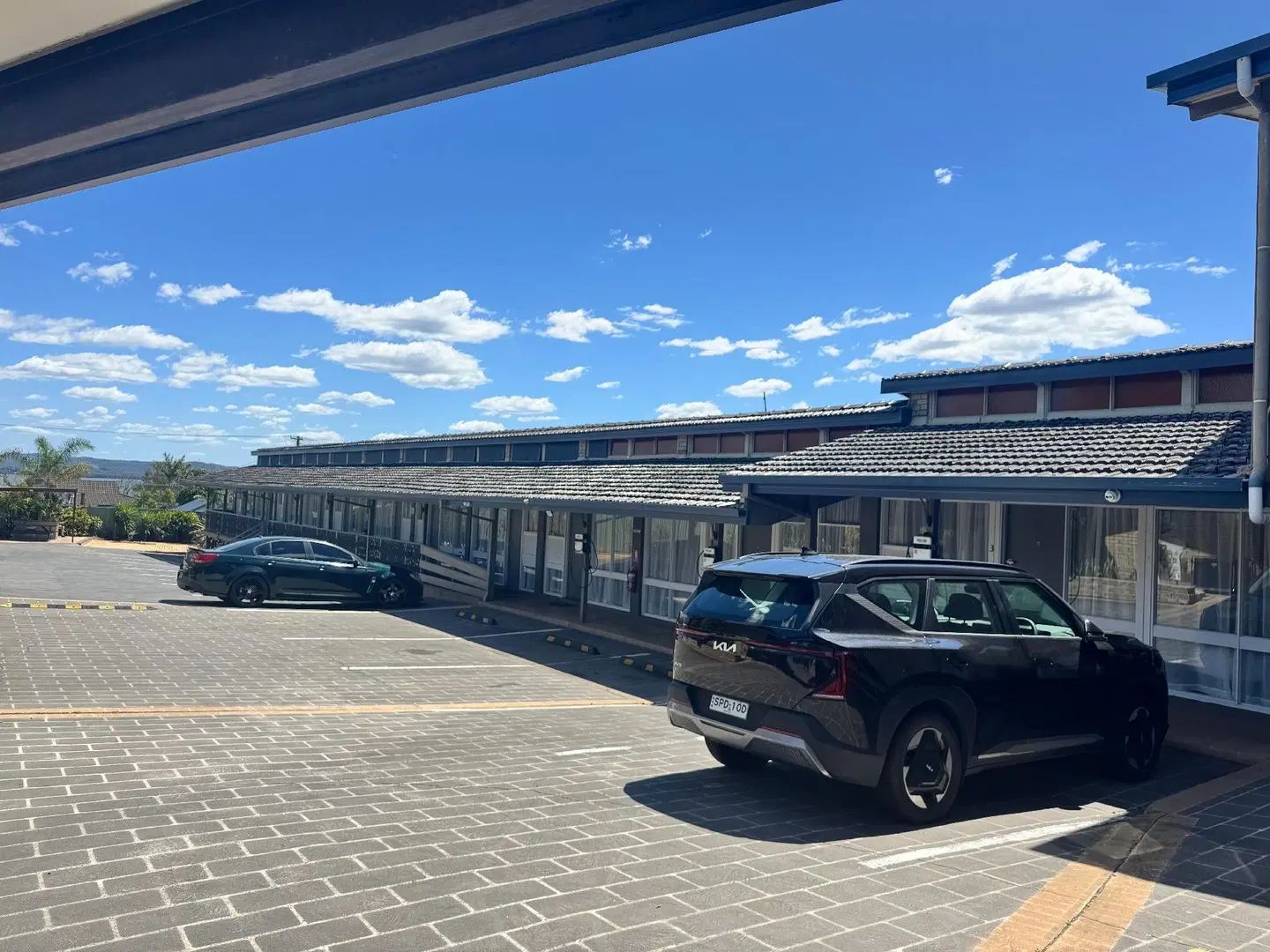 Jetty Motel Terrasse
