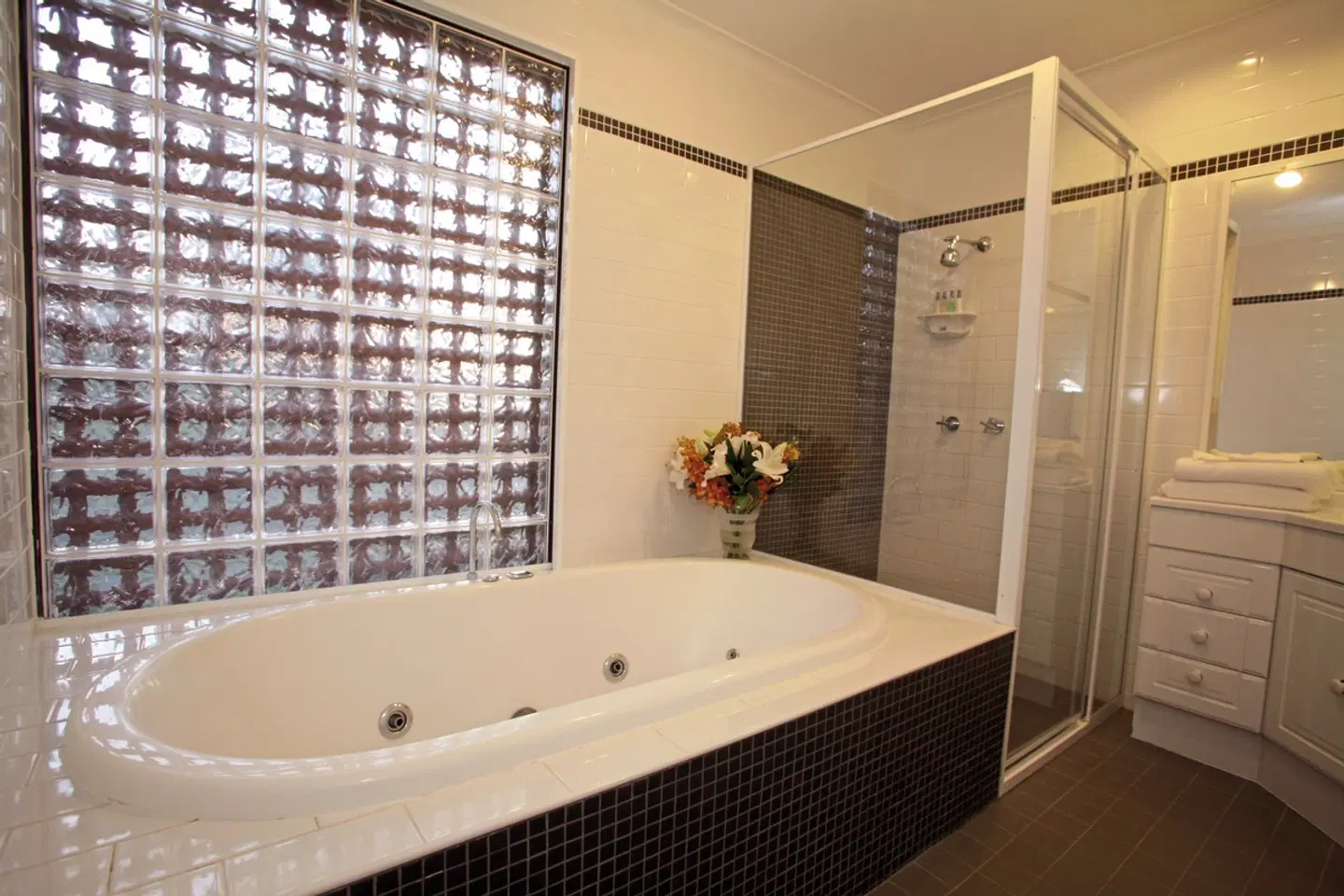Hunter Valley Resort Badezimmer