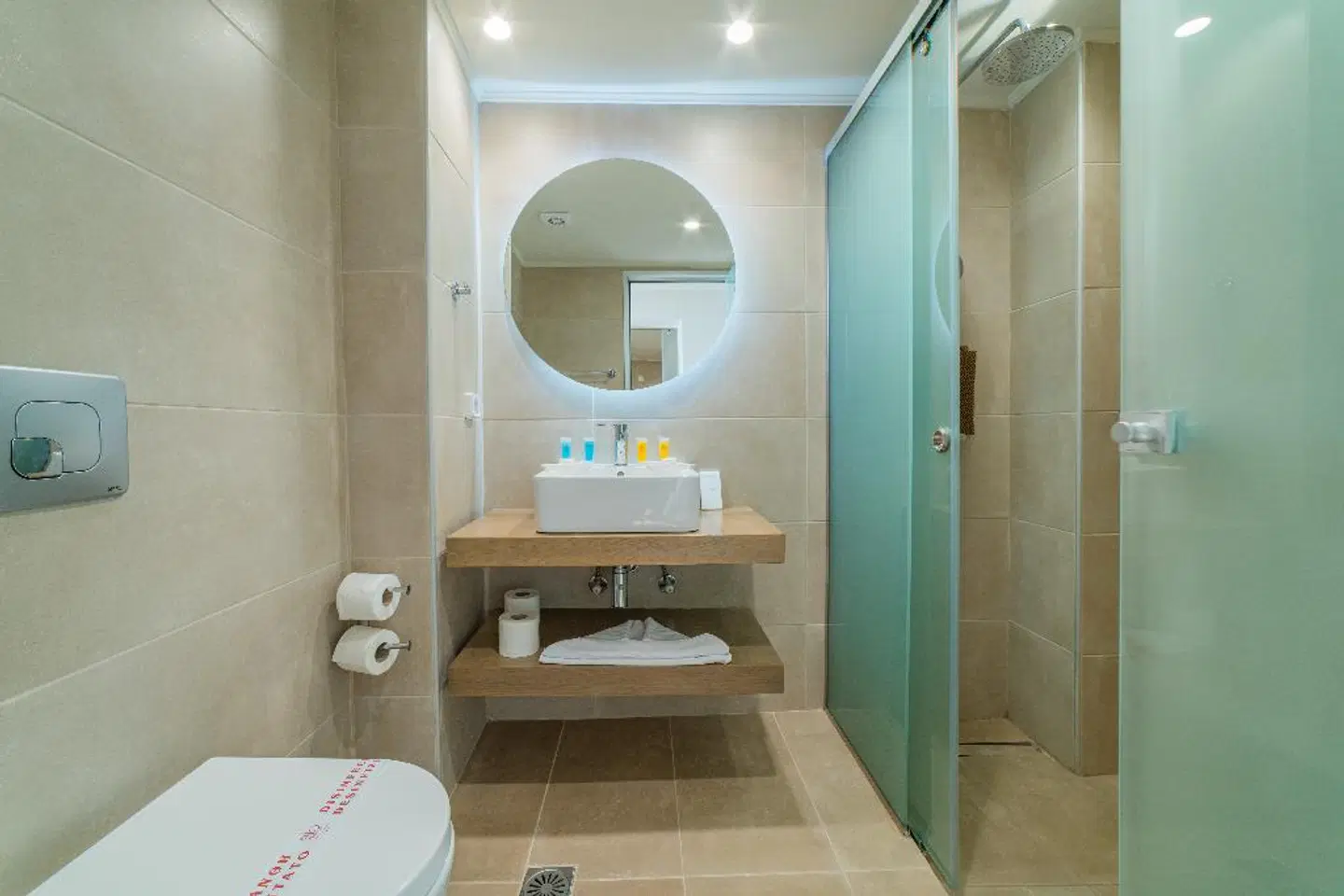 Bio Suites Hotel Badezimmer