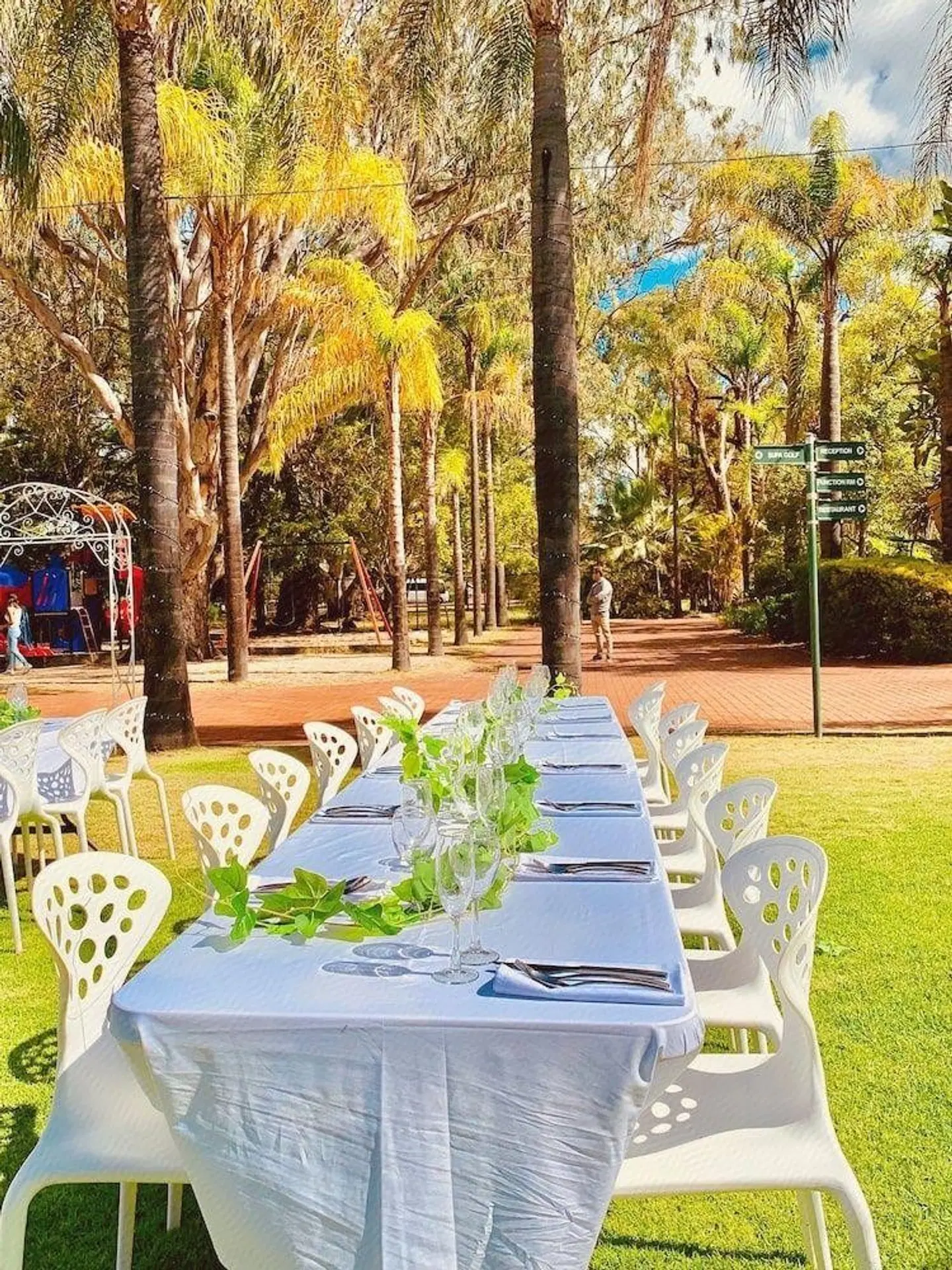 The Swan Valley Hotel Terrasse