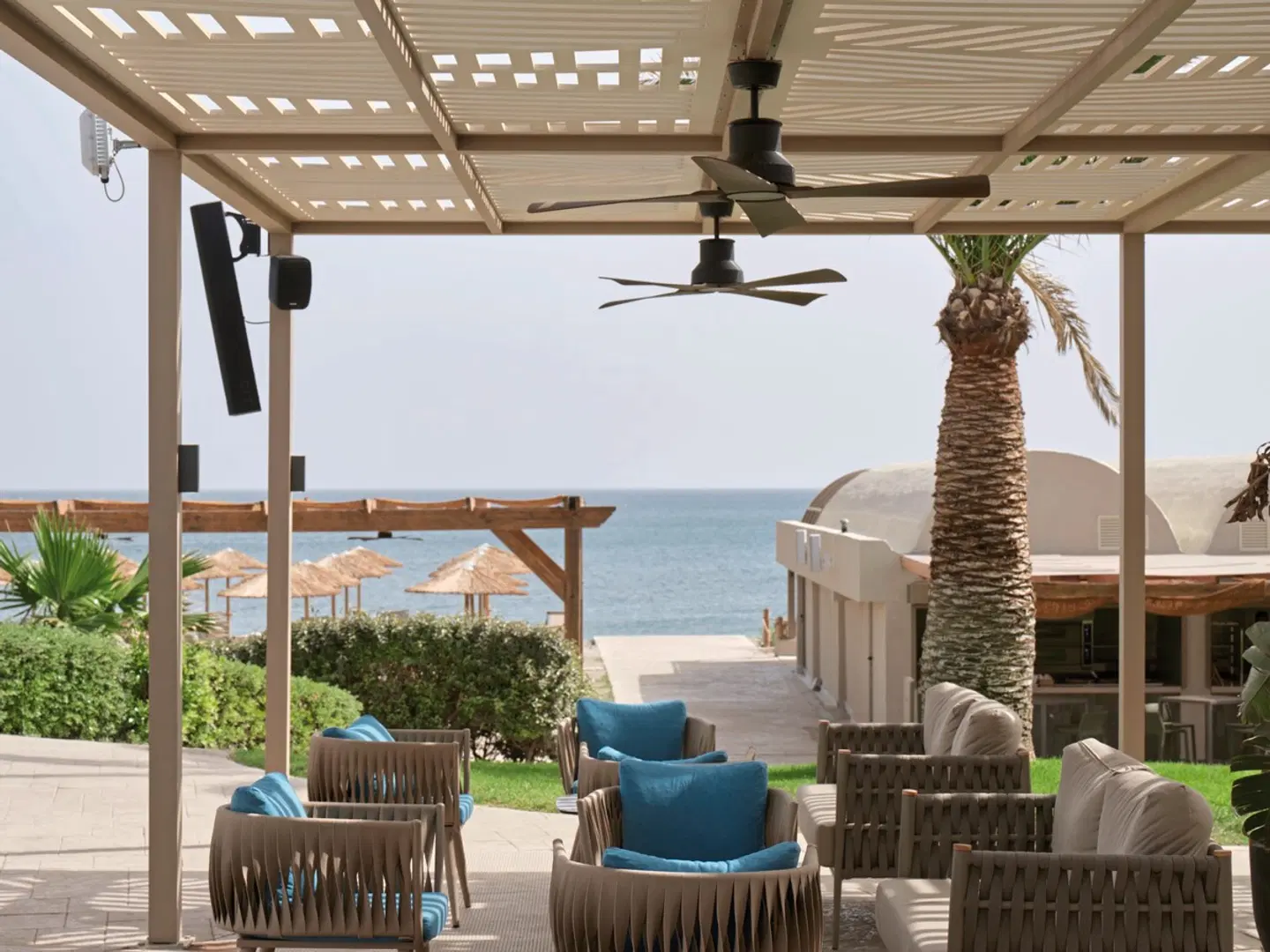 Atlantica Ocean Beach Resort Terrasse
