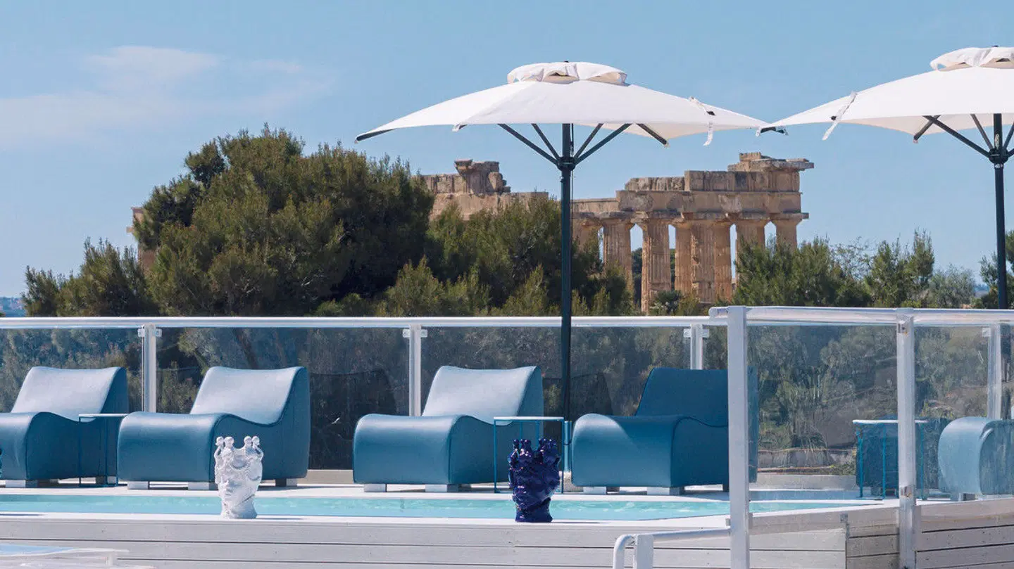 Selinunte Boutique Hotel Terrasse
