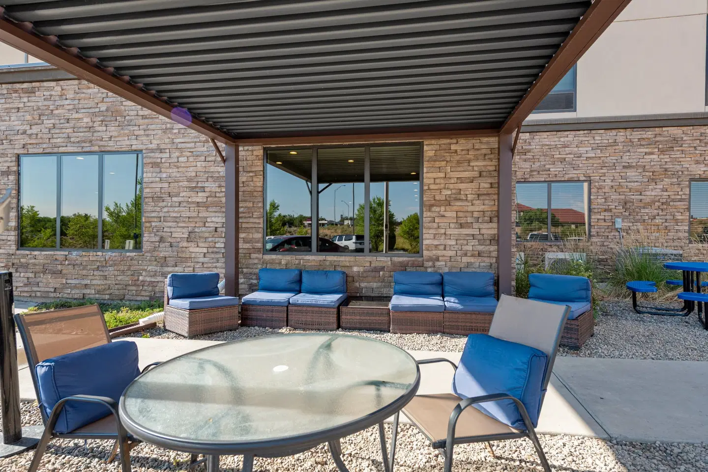 Hampton Inn Mesa Verde/Cortez Terrasse