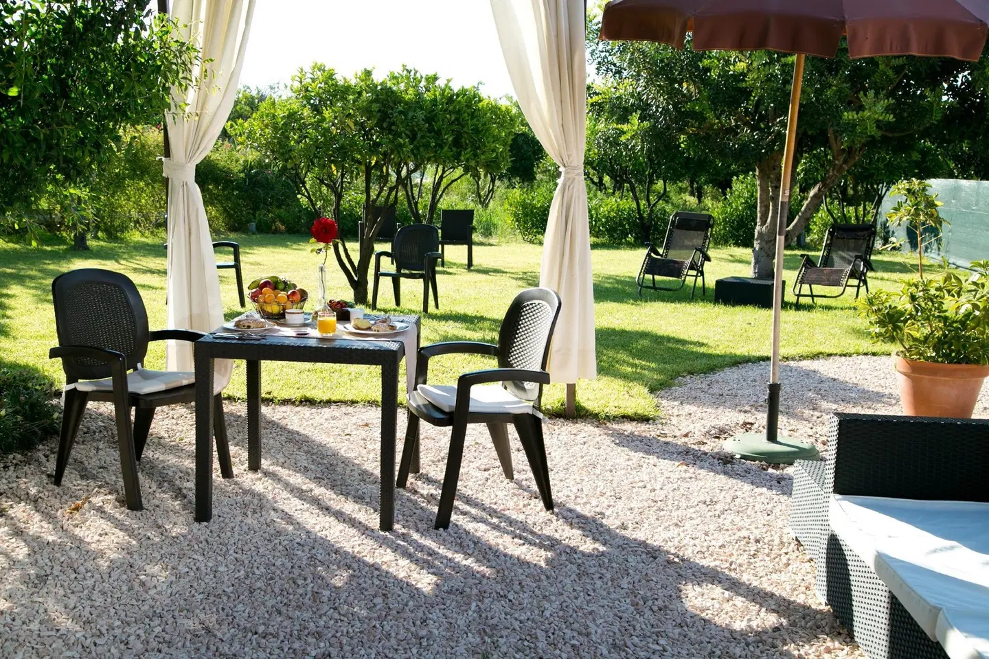 B&B Villa Valentina Garten