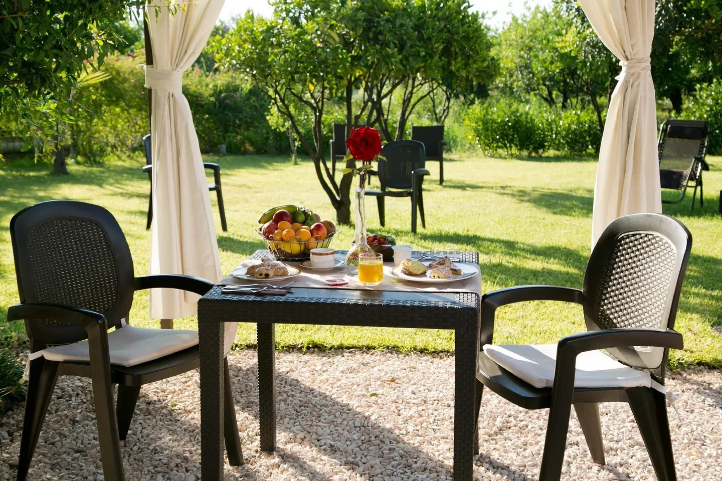 B&B Villa Valentina Terrasse