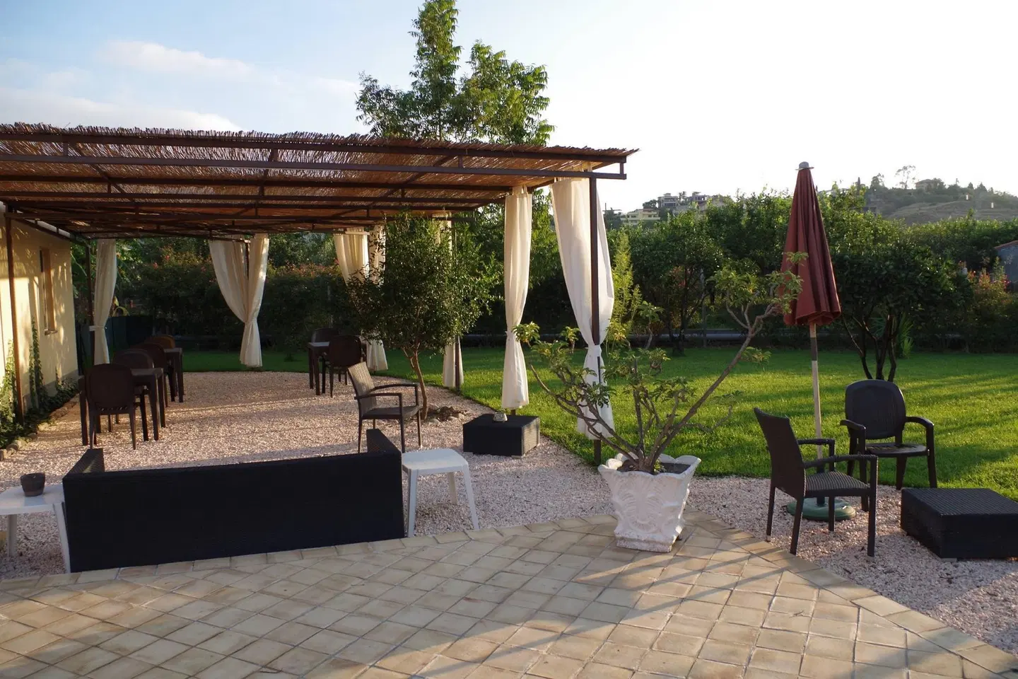 B&B Villa Valentina Terrasse