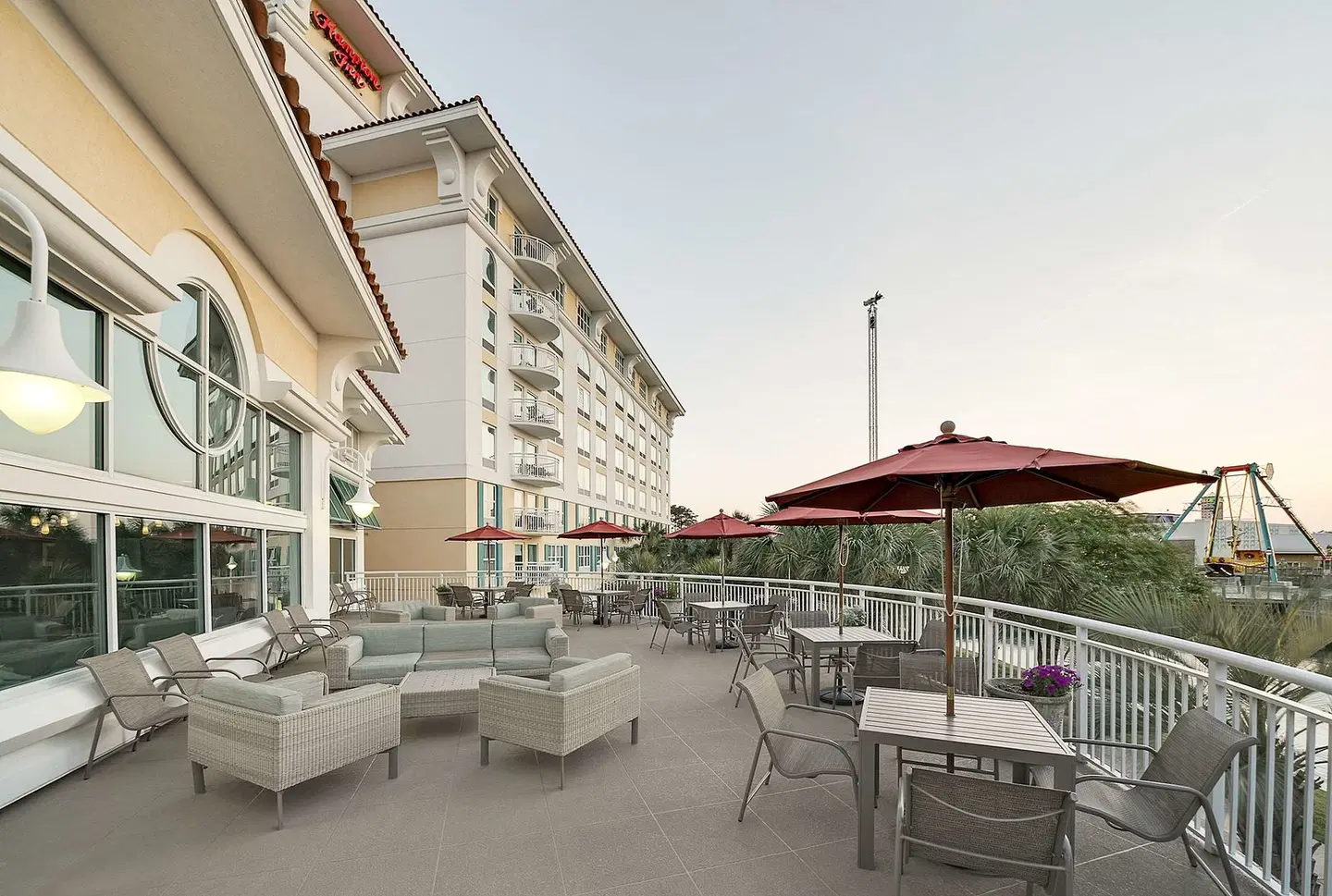 Hampton Inn Myrtle Beach Broadway at the Beach Terrasse