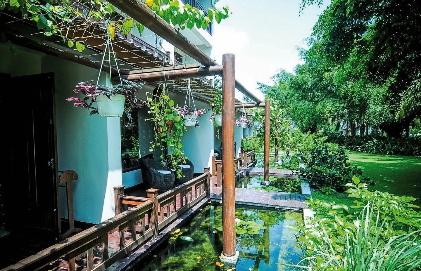 Palm Garden Resort Terrasse