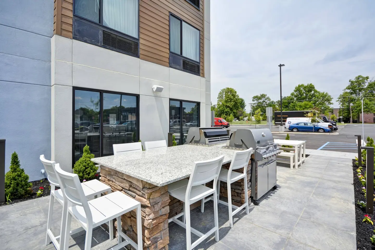 TownePlace Suites by Marriott Cranbury South Brunswick Terrasse