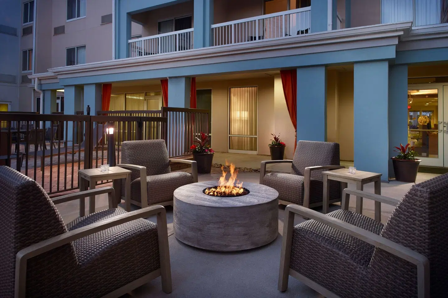 Courtyard by Marriott Myrtle Beach Broadway Terrasse
