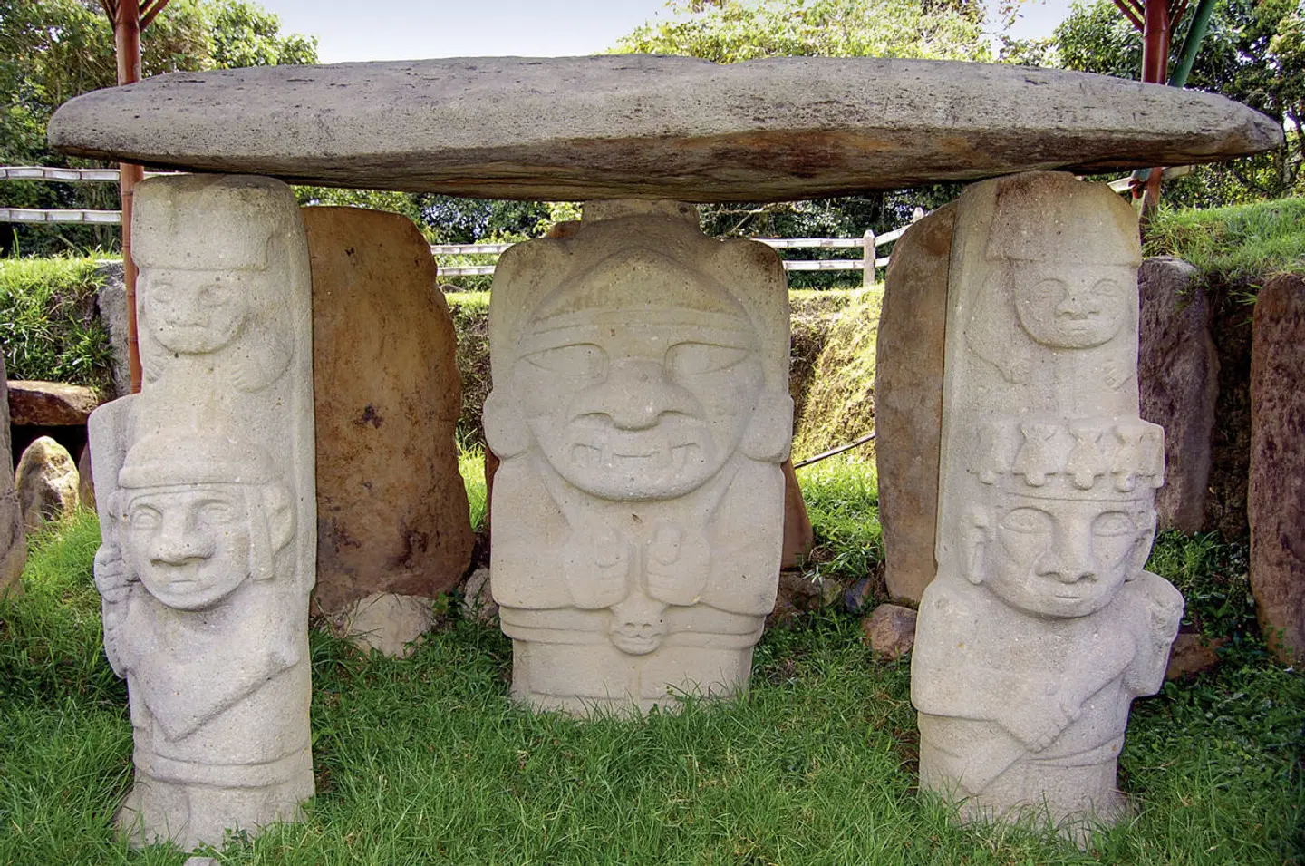 Einzigartiges Kolumbien Garten