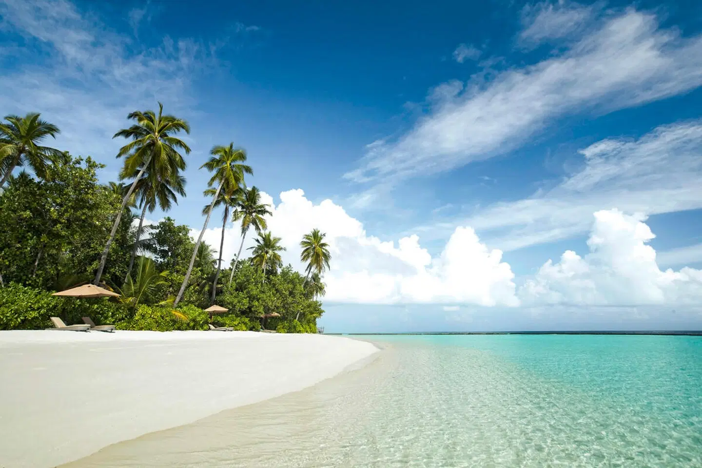 Constance Halaveli Maldives Strand