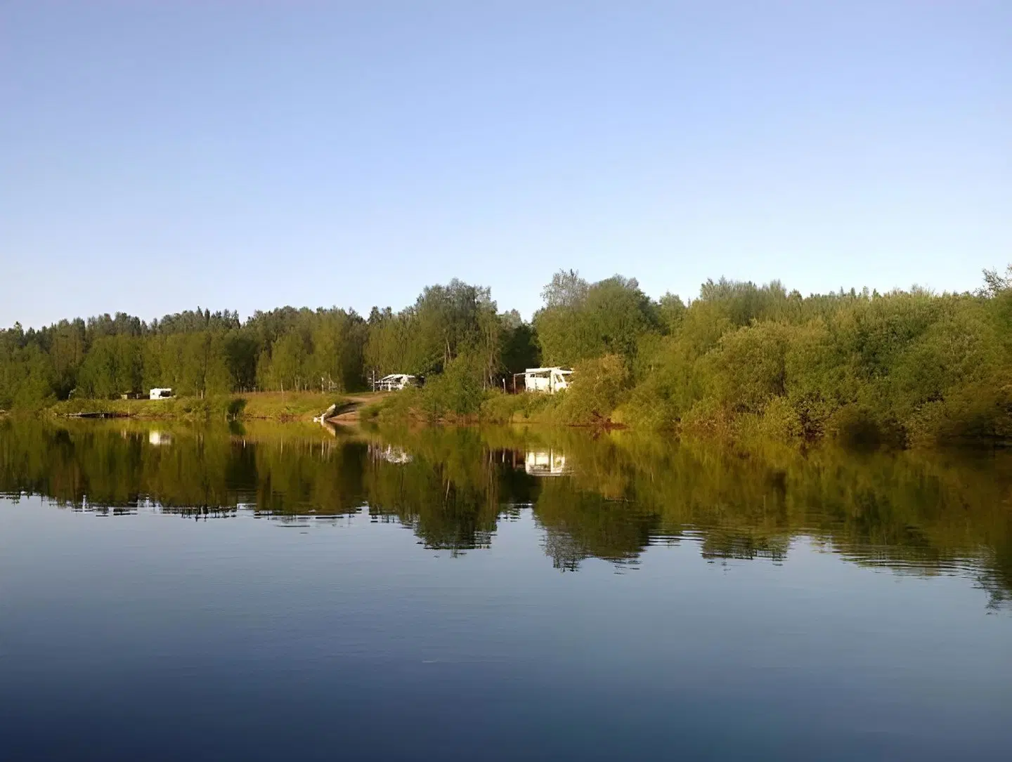 Ivalo River Camping LANDSCAPE