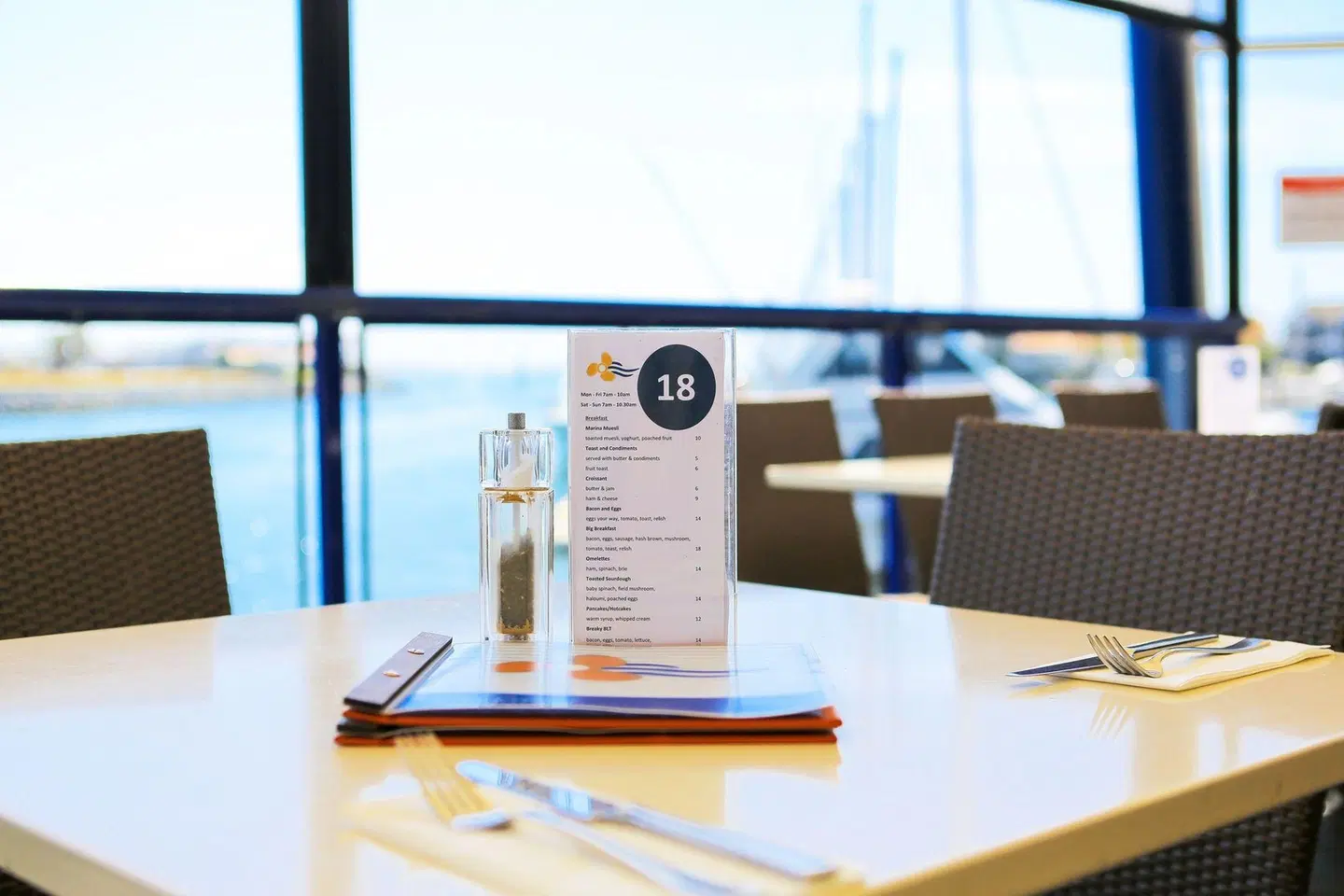 Marina Hotel Badezimmer