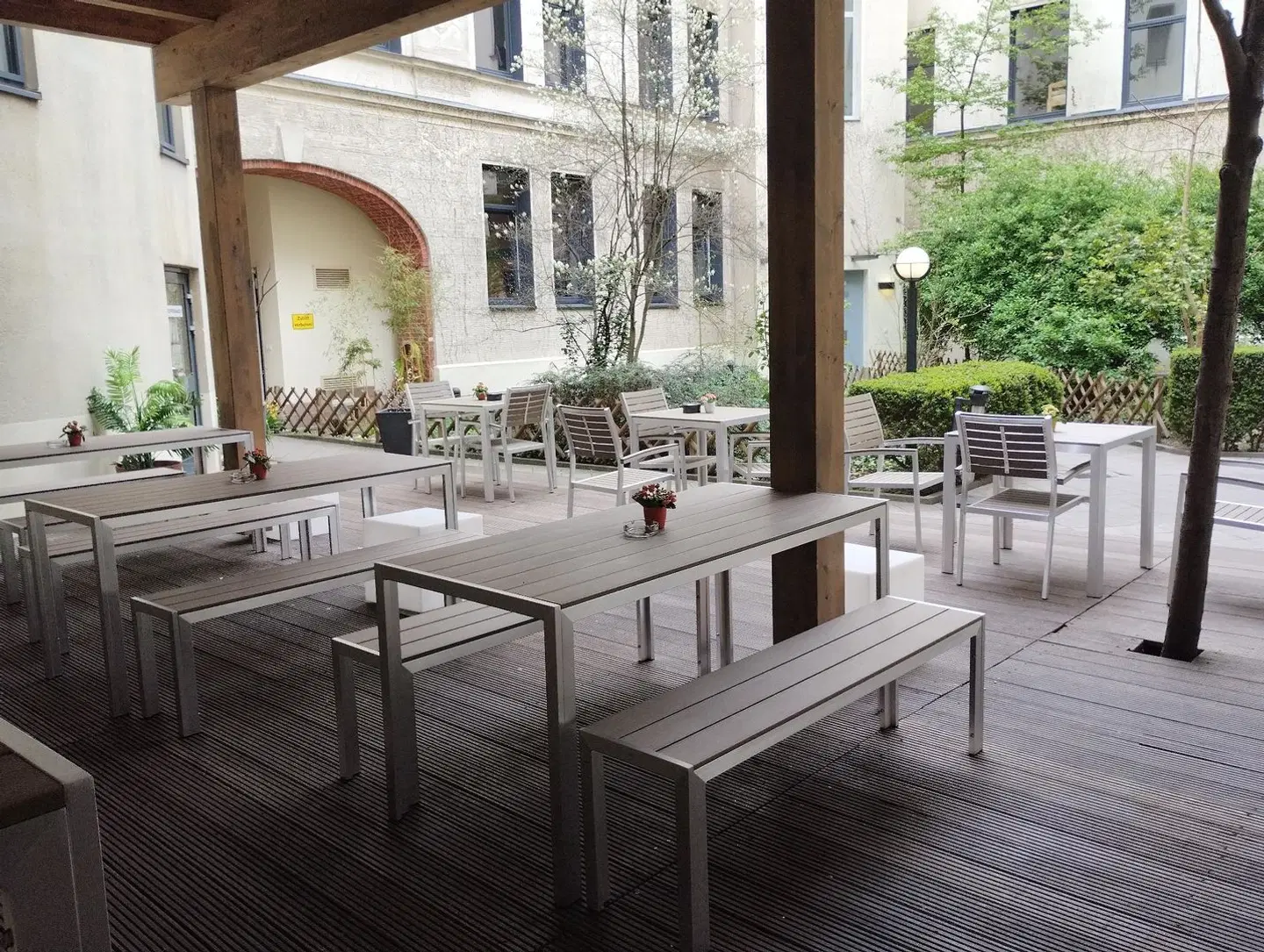 acama Kreuzberg Hotel + Hostel Terrasse