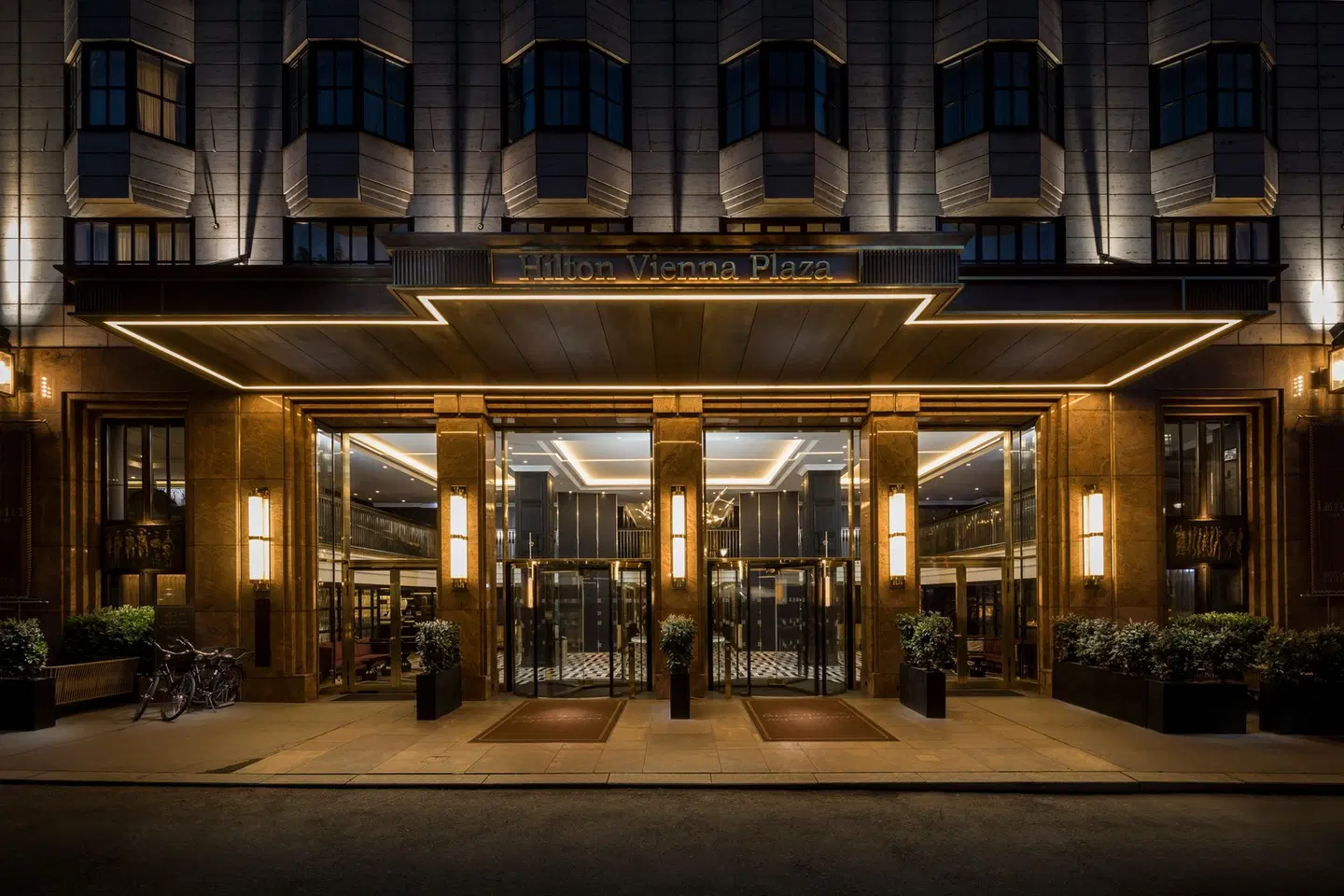 Hilton Vienna Plaza Terrasse