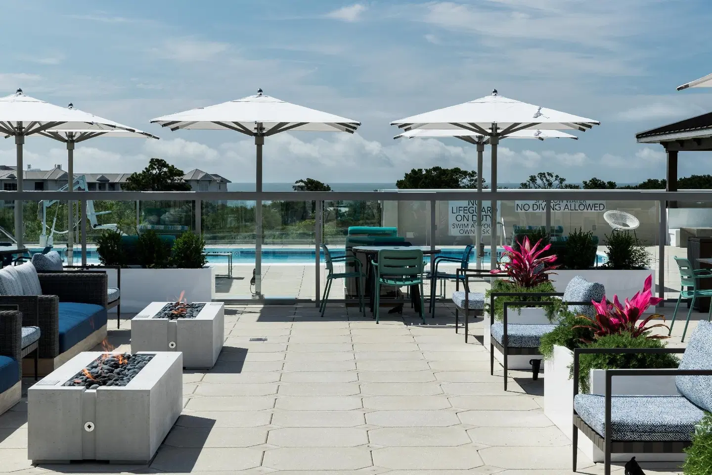 Courtyard by Marriott Hilton Head Island Terrasse