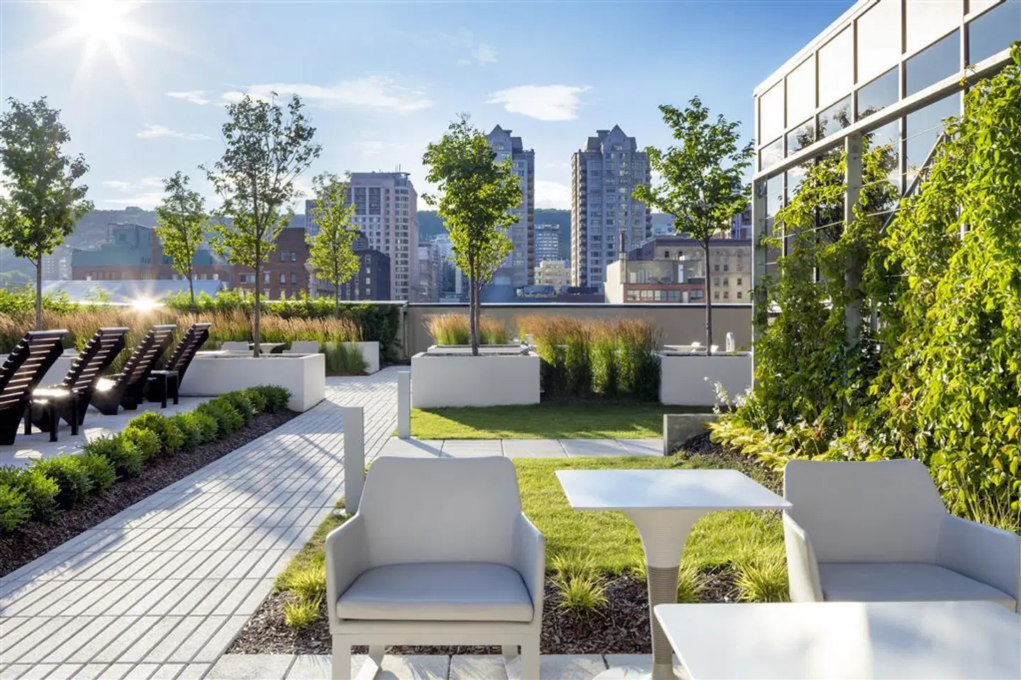 Le Centre Sheraton Montreal Hotel Garten
