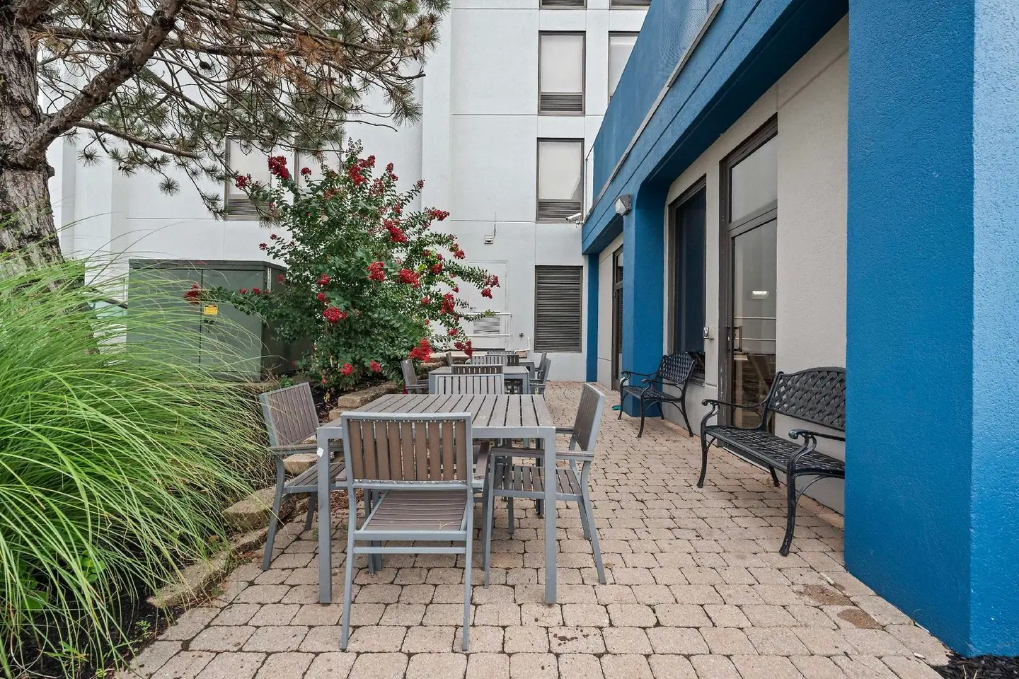 Hampton Inn Ridgefield Park Terrasse