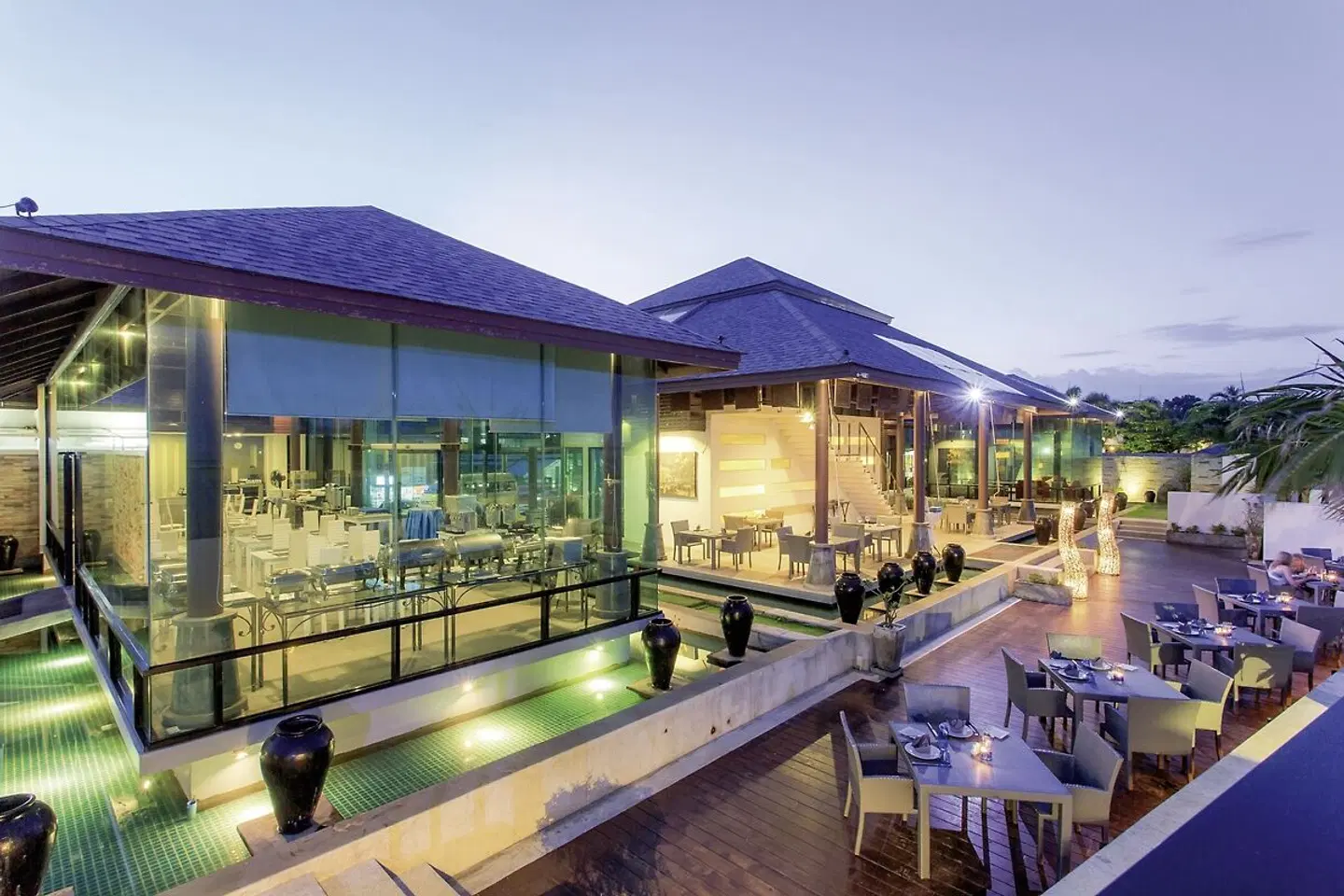 Samui Resotel Beach Resort Terrasse