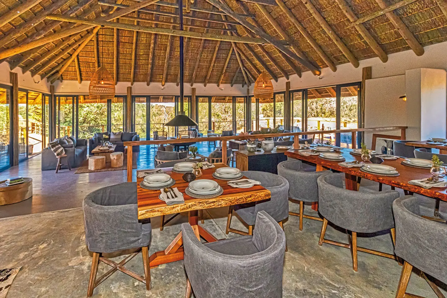 Barefoot Addo Elephant Lodge Restaurant