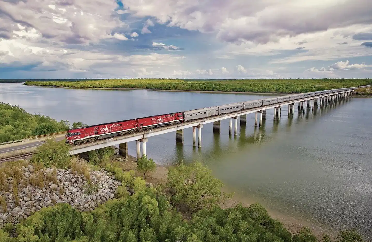 The Ghan (Alice Springs - Darwin) Landschaft