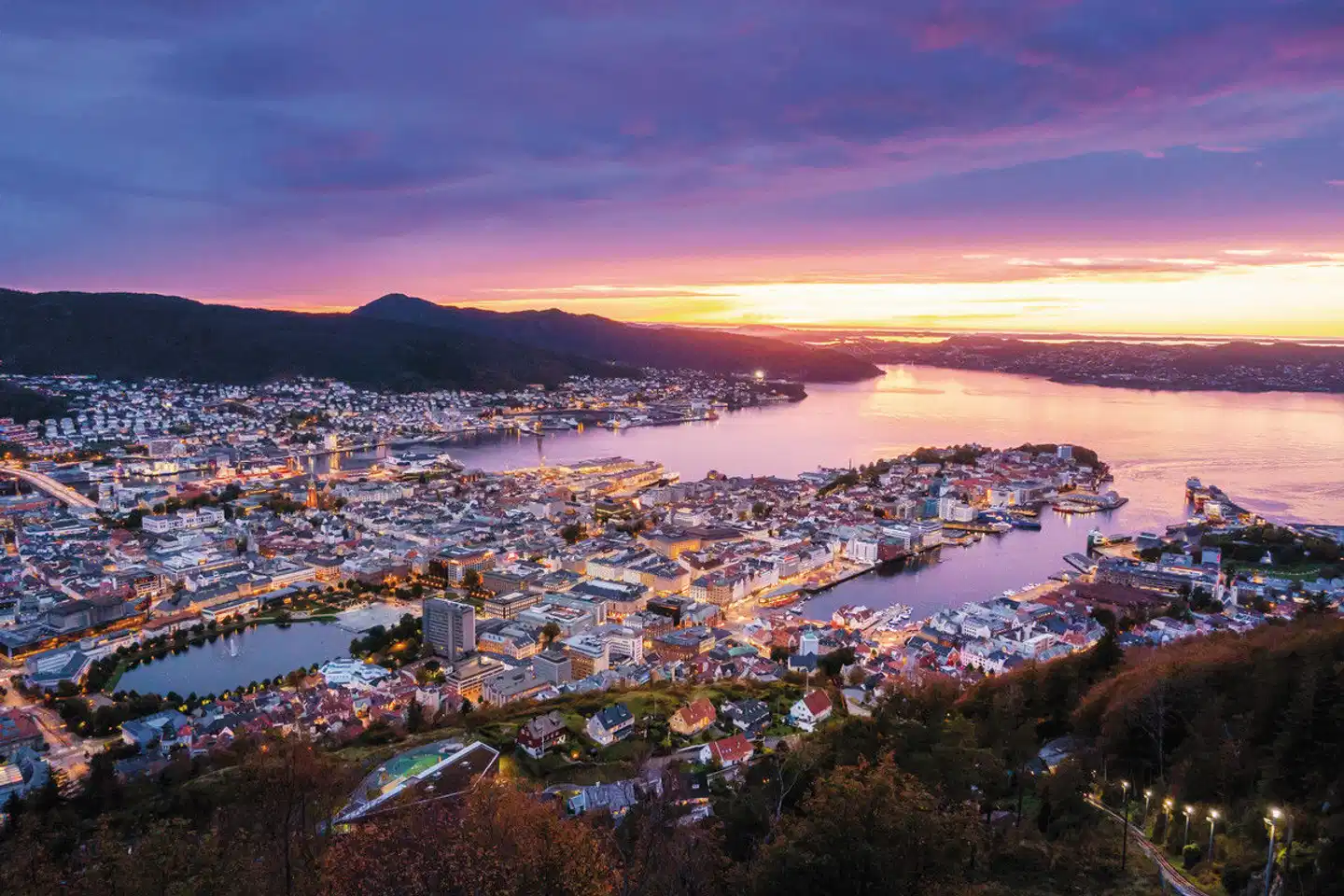 Abreisepaket Havila Voyages Landschaft