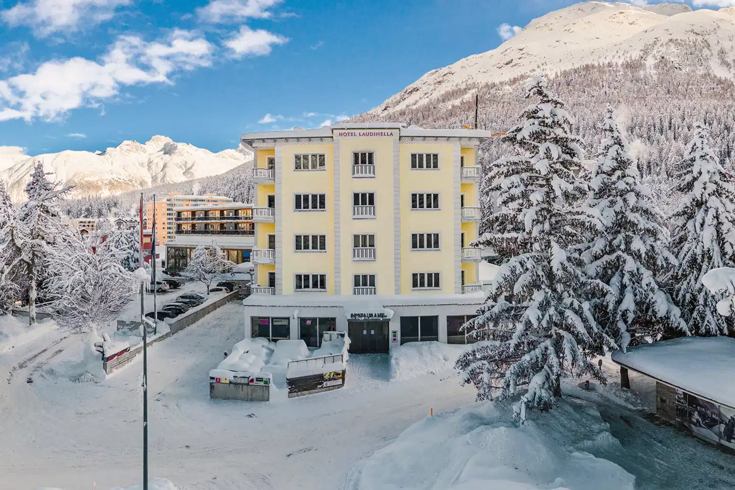 Hotel Laudinella Aussenansicht