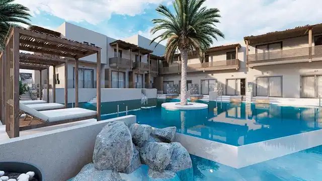 Aphrodite Beach Club Aussenansicht