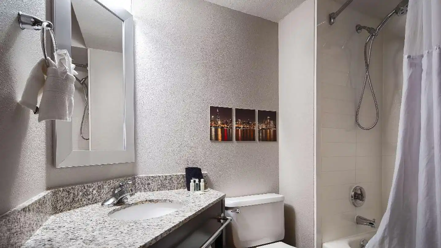 Best Western O'Hare/Elk Grove Hotel Badezimmer