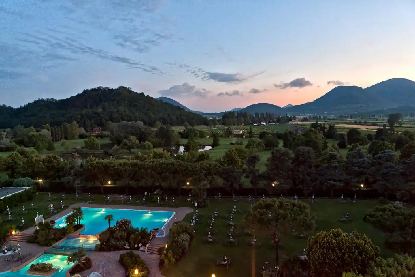 Hotel Splendid Landschaft