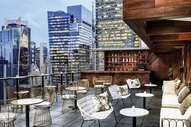 Doubletree by Hilton Hotel New York Times Square West Terrasse