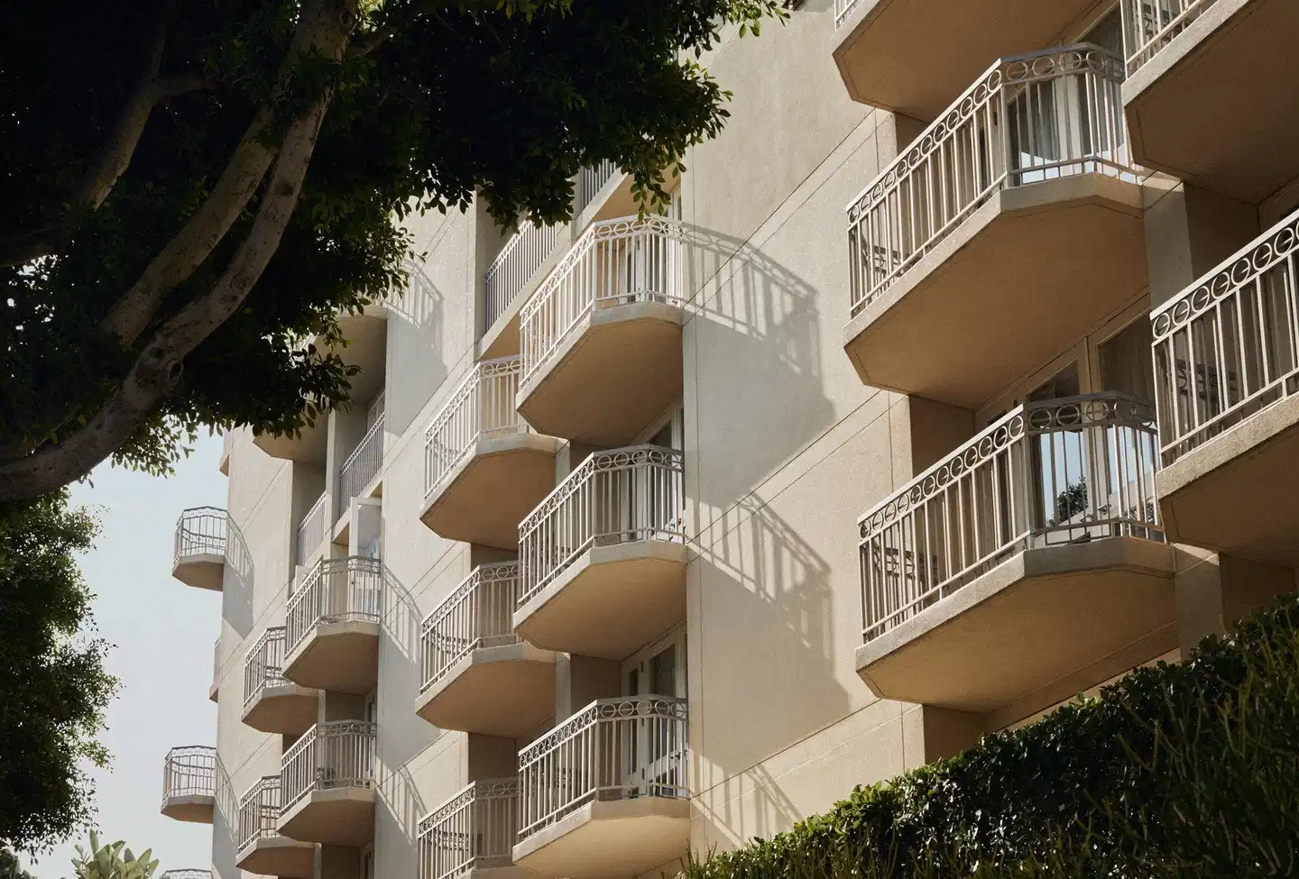L'Ermitage Beverly Hills Aussenansicht