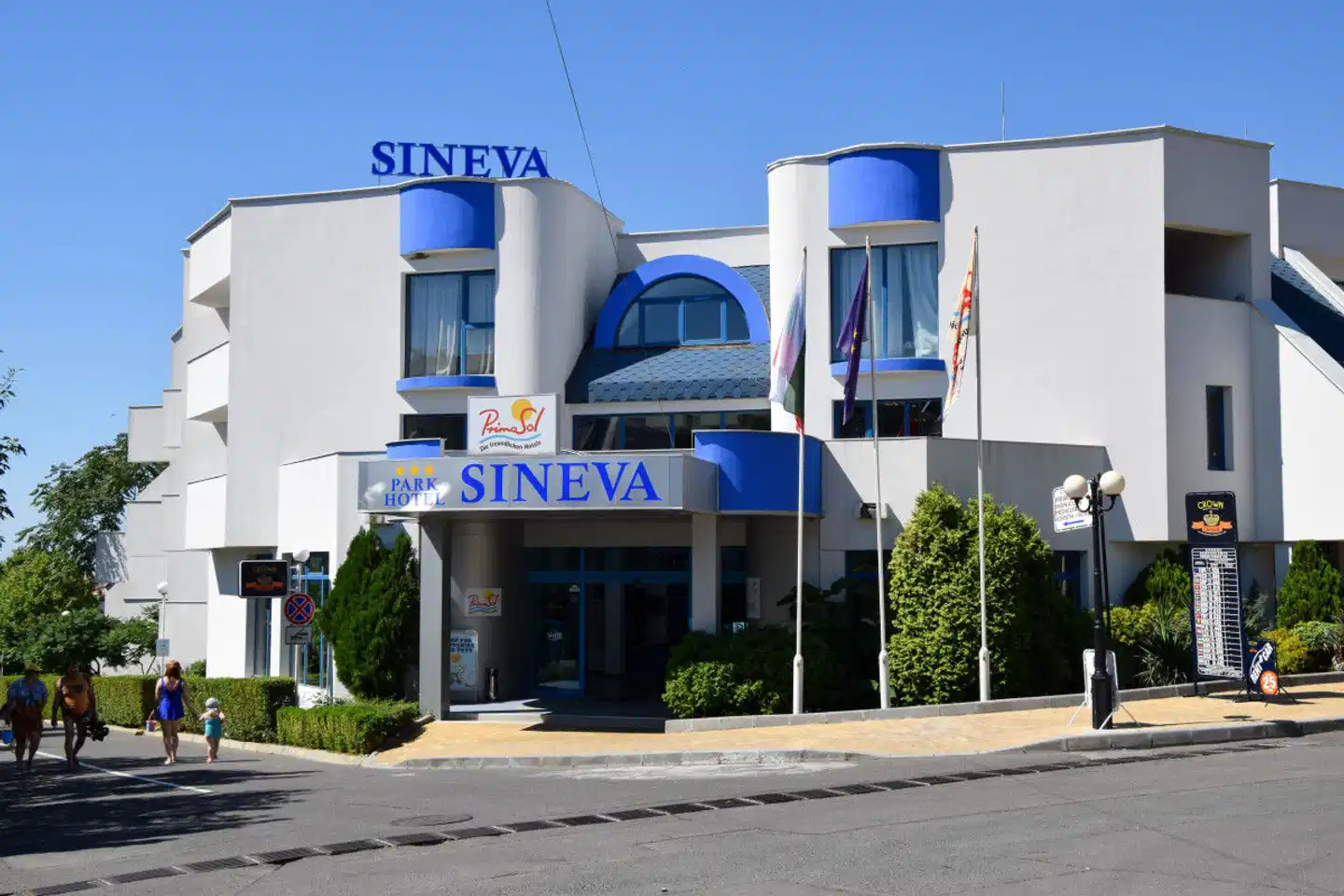 Sineva Park Aussenansicht