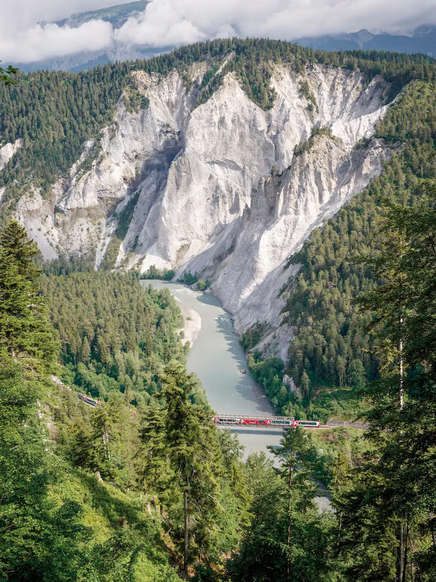Bahnerlebnis Schweiz pur Landschaft