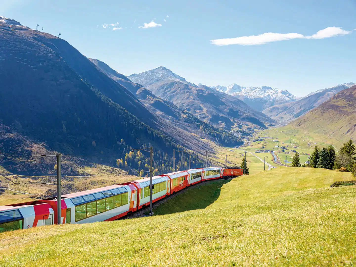 Bahnerlebnis Schweiz pur Landschaft