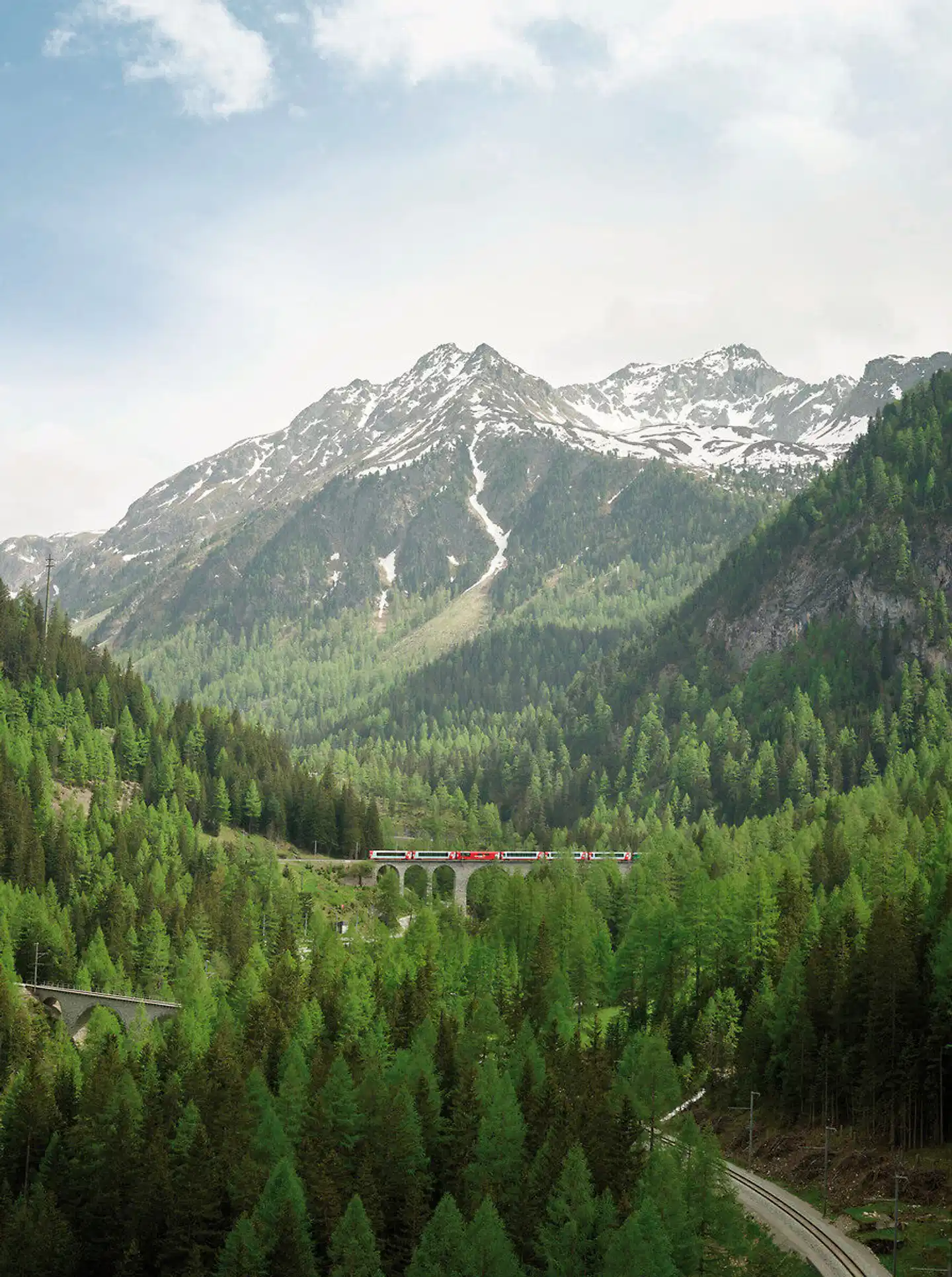 Bahnerlebnis Schweiz pur Landschaft
