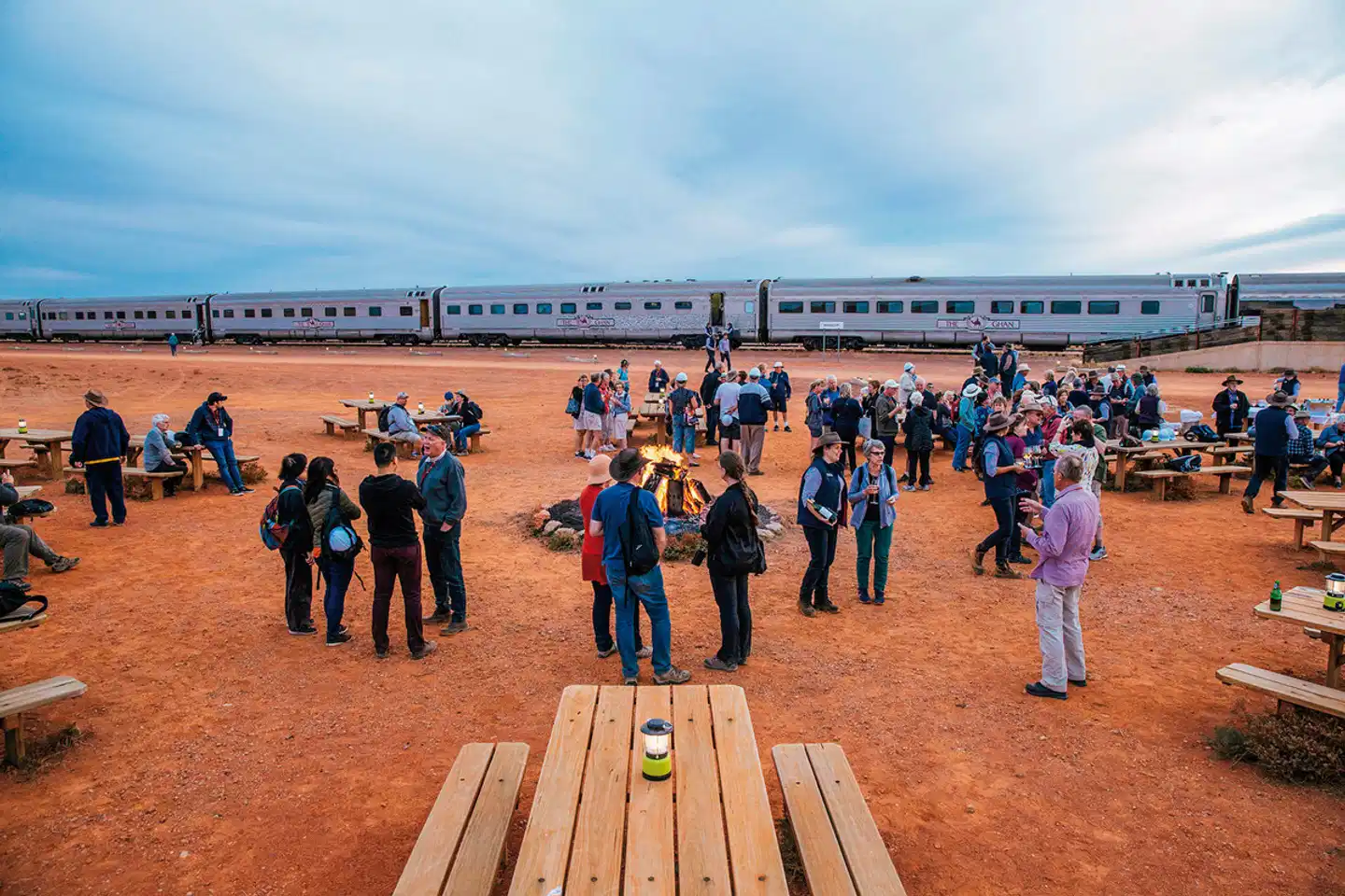 The Ghan (Adelaide - Darwin) Sport und Entertainment
