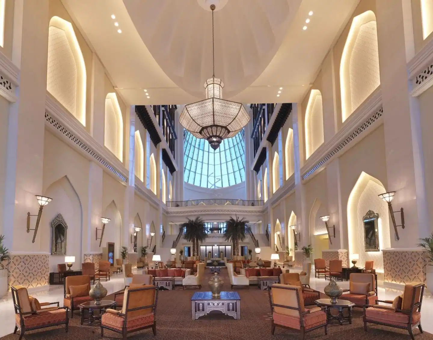 Bab Al Qasr Hotel Lobby