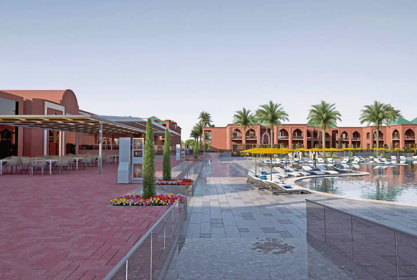Hotel Club Sungo by Pickalbatros Terrasse