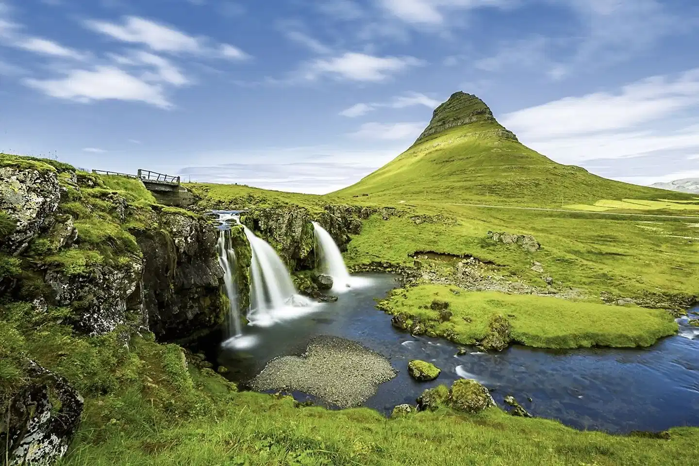 Island intensiv Landschaft