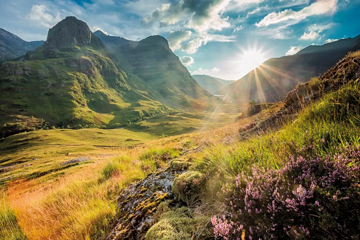 Schottische Highlights Landschaft