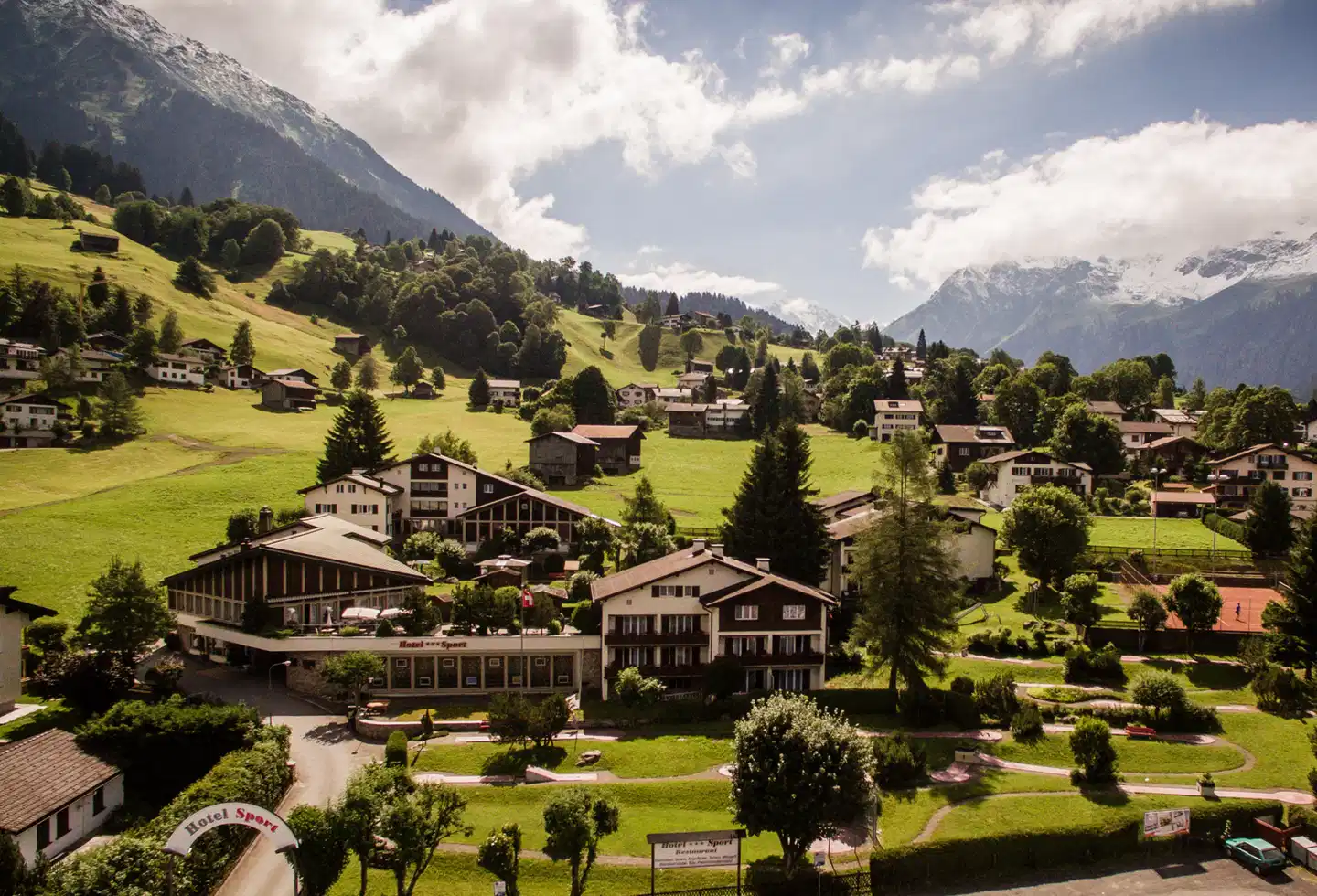 Hotel Sport Klosters Garten